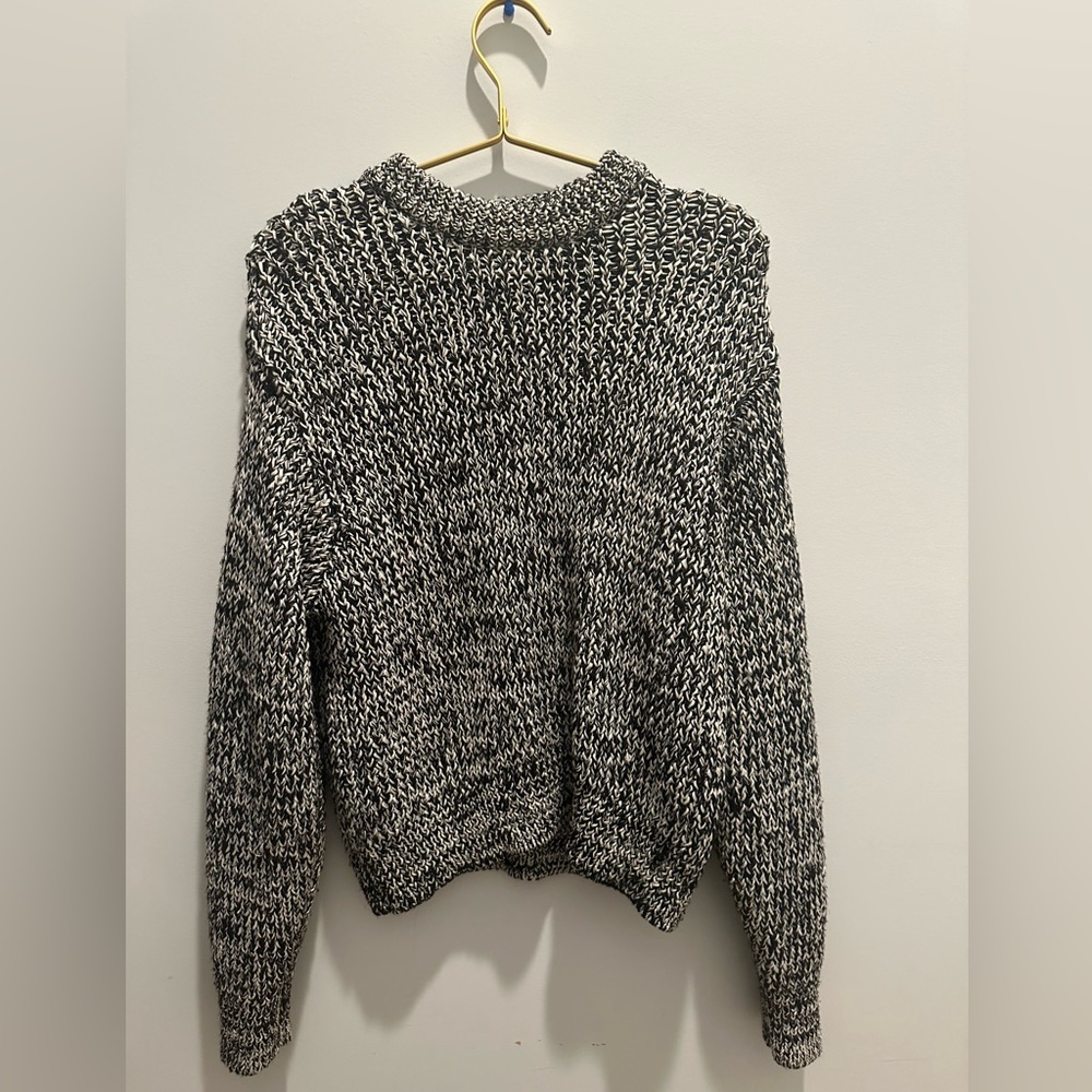 Thick woman’s sweater